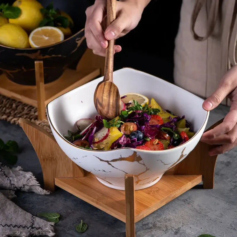 Marmor Salatschüssel Brehn