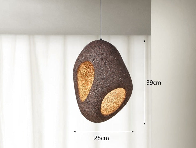 Brehn | Moderne kreative LED-Pendelleuchte Wabi Sabi