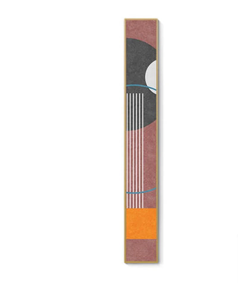 Bunte Hohe Abstrakte Schlanke Format Wandkunst Feine Kunst Leinwanddrucke Kreative Kunstwerke Für Modernes Wohnzimmer Flur Schlafzimmer Kunstdekor | Brehn