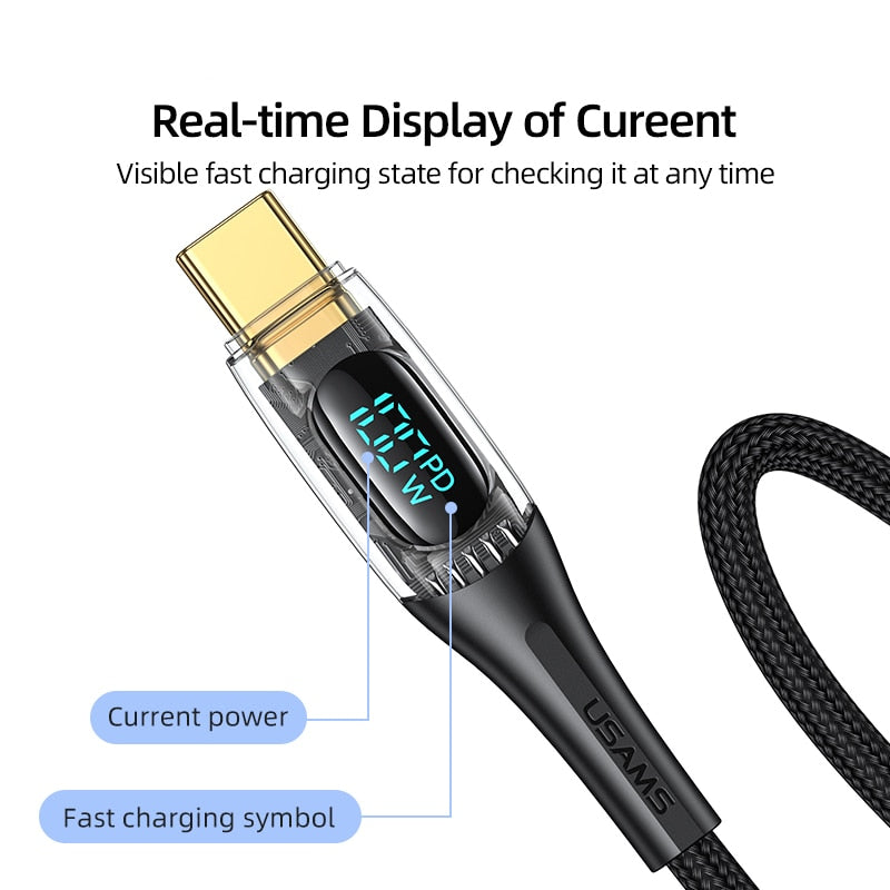 VIvolux | Turbo Connect Led Anzeige Schnellladen Kabel