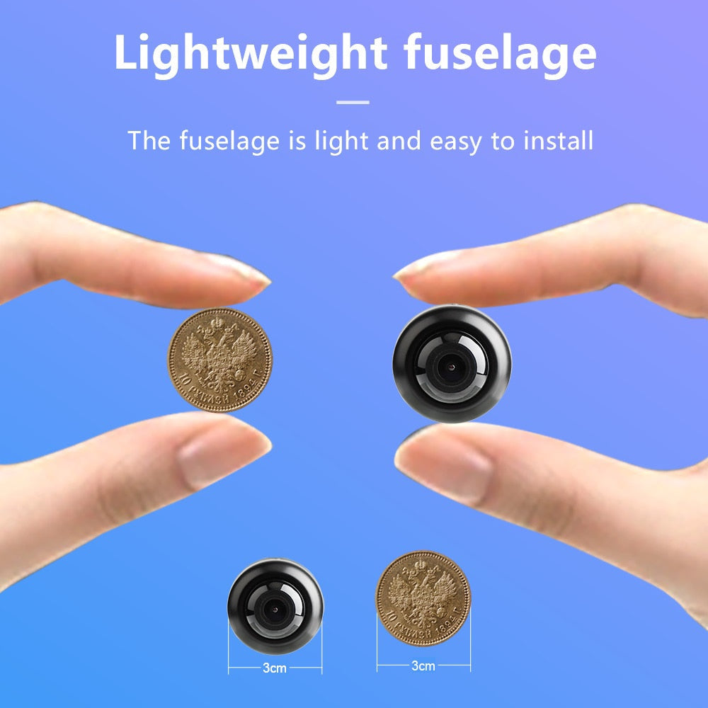 Brehn | LuxVision Elite Mini Camera | 1080P HD wireless surveillance for discreet monitoring