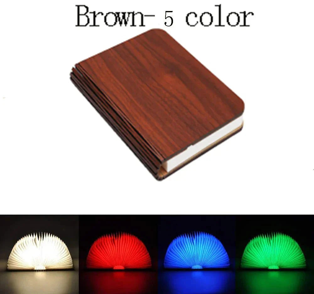 Brehn | BookGlow - Faltbare LED-Lampe - Tragbar und wiederaufladbar - Erhellen Sie Ihre Nächte!