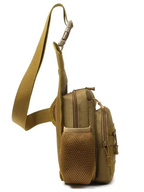 Multi-Taschen Crossbody Kompakt Wandern Brusttasche | Brehn