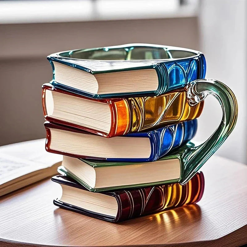Brehn | Stapel Bücher Form Kaffeetasse