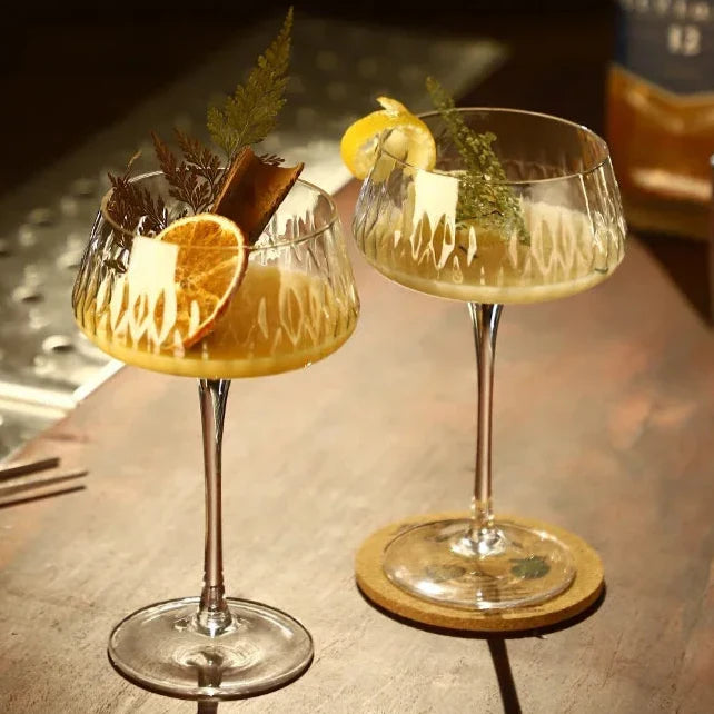 Elegantes 2-teiliges Cocktail Coupe Set Brehn