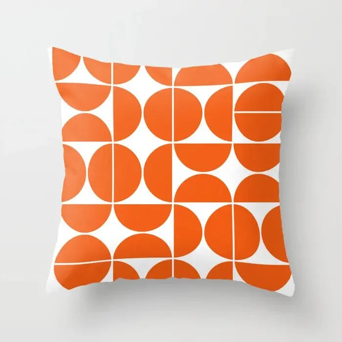 Moderne Abstrakte Geometrische Bunte Kissenbezüge 45x45cm Kissenhüllen Für Sofa Wurfkissen 60x60cm 50x50cm Trendige Wohnkultur | Brehn