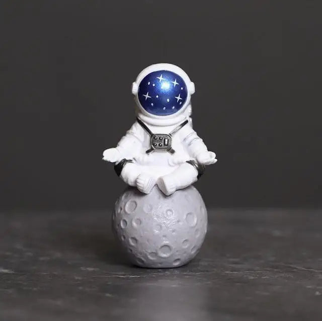 Brehn | Harz-Astronaut-Figur Statue Raumfahrer Skulptur Pädagogisches Spielzeug Schreibtisch-Dekoration Astronaut-Modell Für Kinder Geschenk