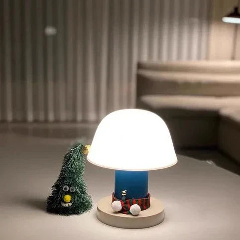 Brehn | NatureGlow Lampe - Moderne Pilz Tischlampe