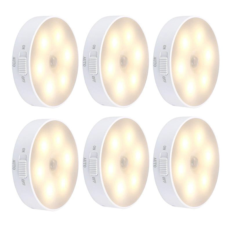 Sticky LED Bewegungsmelder Mini Nachttischlampe | Brehn