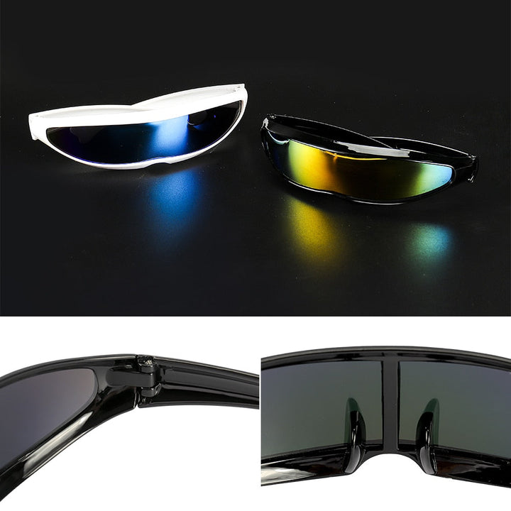 VIvolux | Futuristische Cyborg Cosplay Sonnenbrille