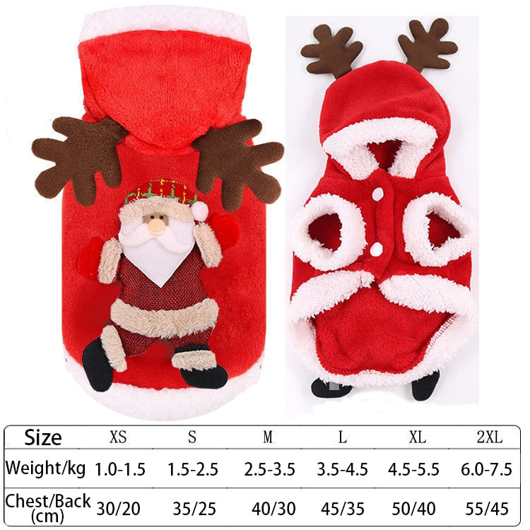 Brehn | Weihnachtsmann Zuhause Winter Haustier Kostüme