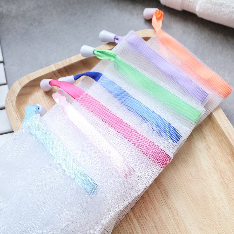 VIvolux | 10Pcs Hängbare Seifenorganisator-Mesh-Tasche