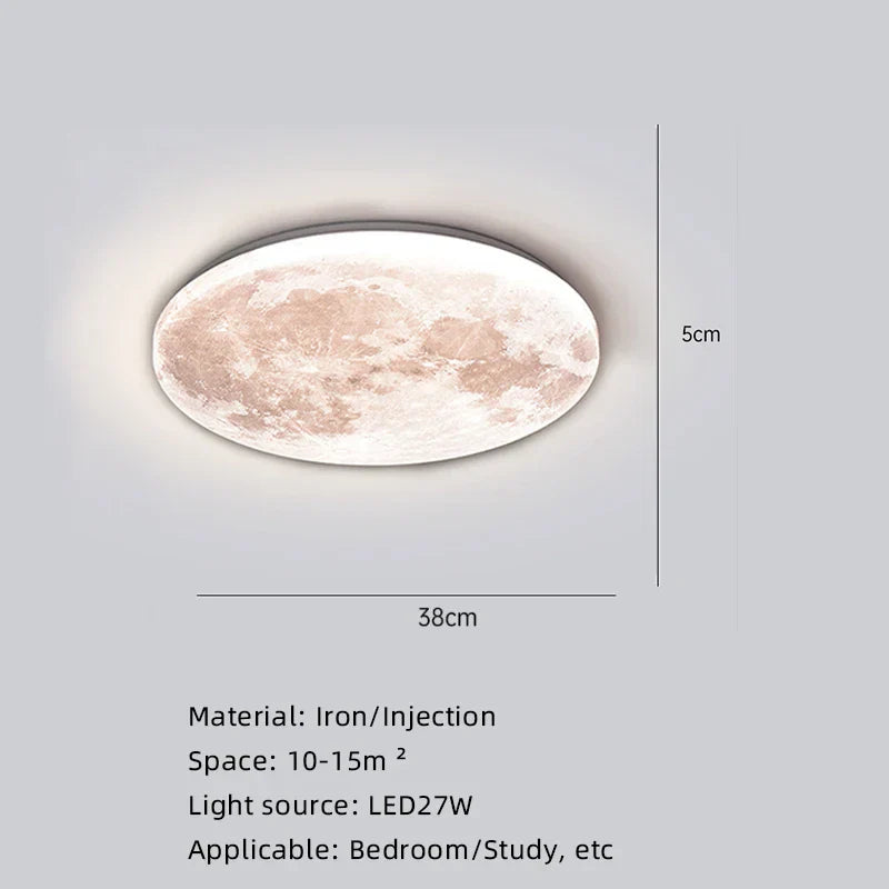 Mondoberfläche Künstlerische Moderne Deckenlampe | Brehn