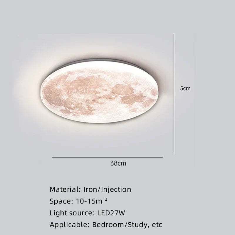 Mondoberfläche Künstlerische Moderne Deckenlampe | Brehn
