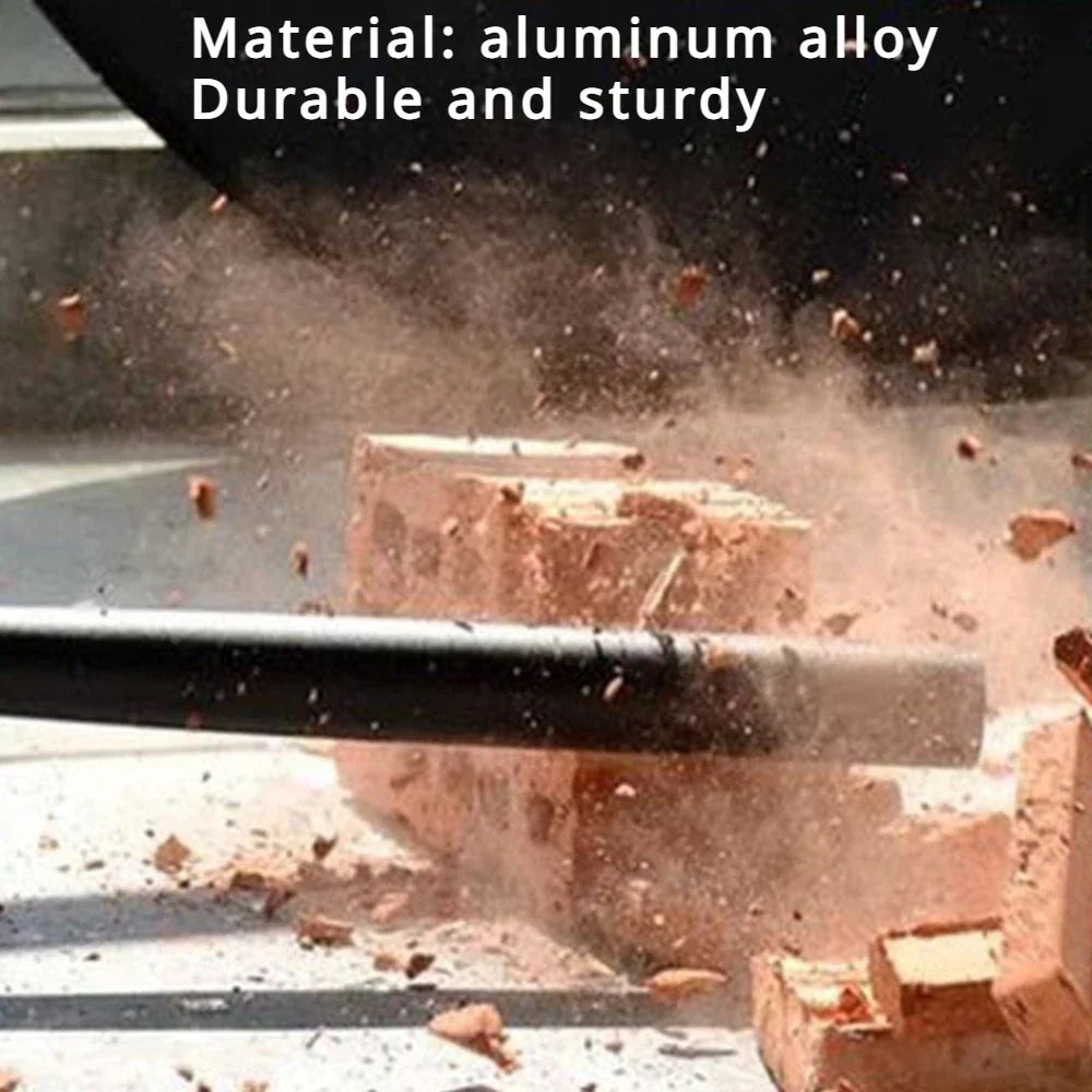 Brehn | Taktische Aluminiumlegierungs-Taschenlampe Selbstverteidigungs-Teleskopstock