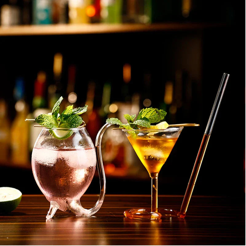 Kreative geometrische Wein- & Cocktailgläser | Brehn