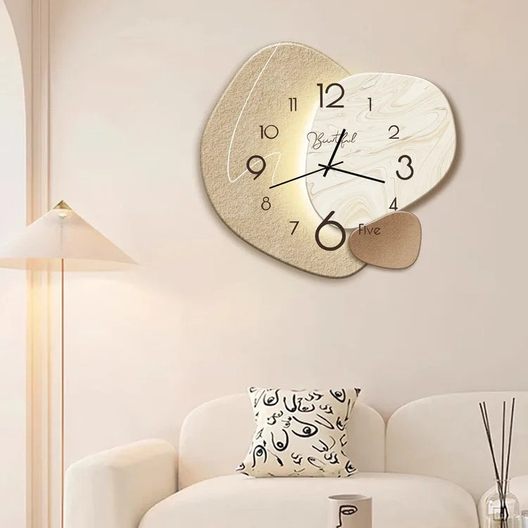 Brehn | LumiStyle Modernes Dekoratives Wanduhren – Perfekt für Elegante Räume