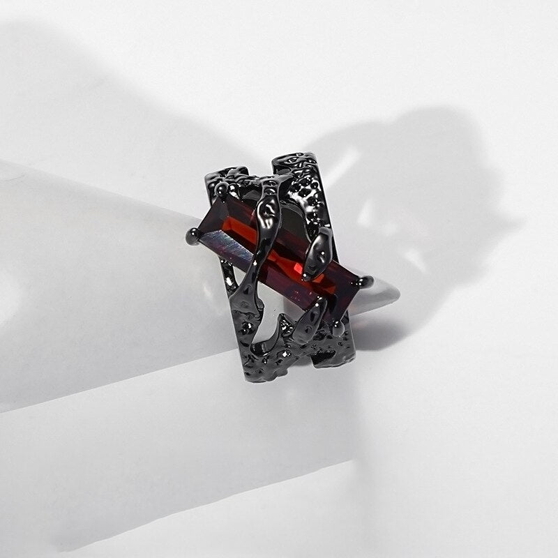 Brehn | Mitternachts Majesty Zircon Ring