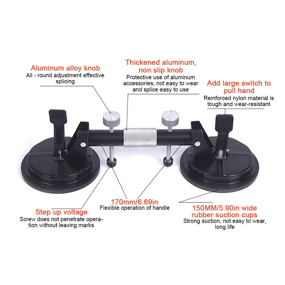 Granite Installation AdjustaBrehne Vacuum Suction Cups | Brehn