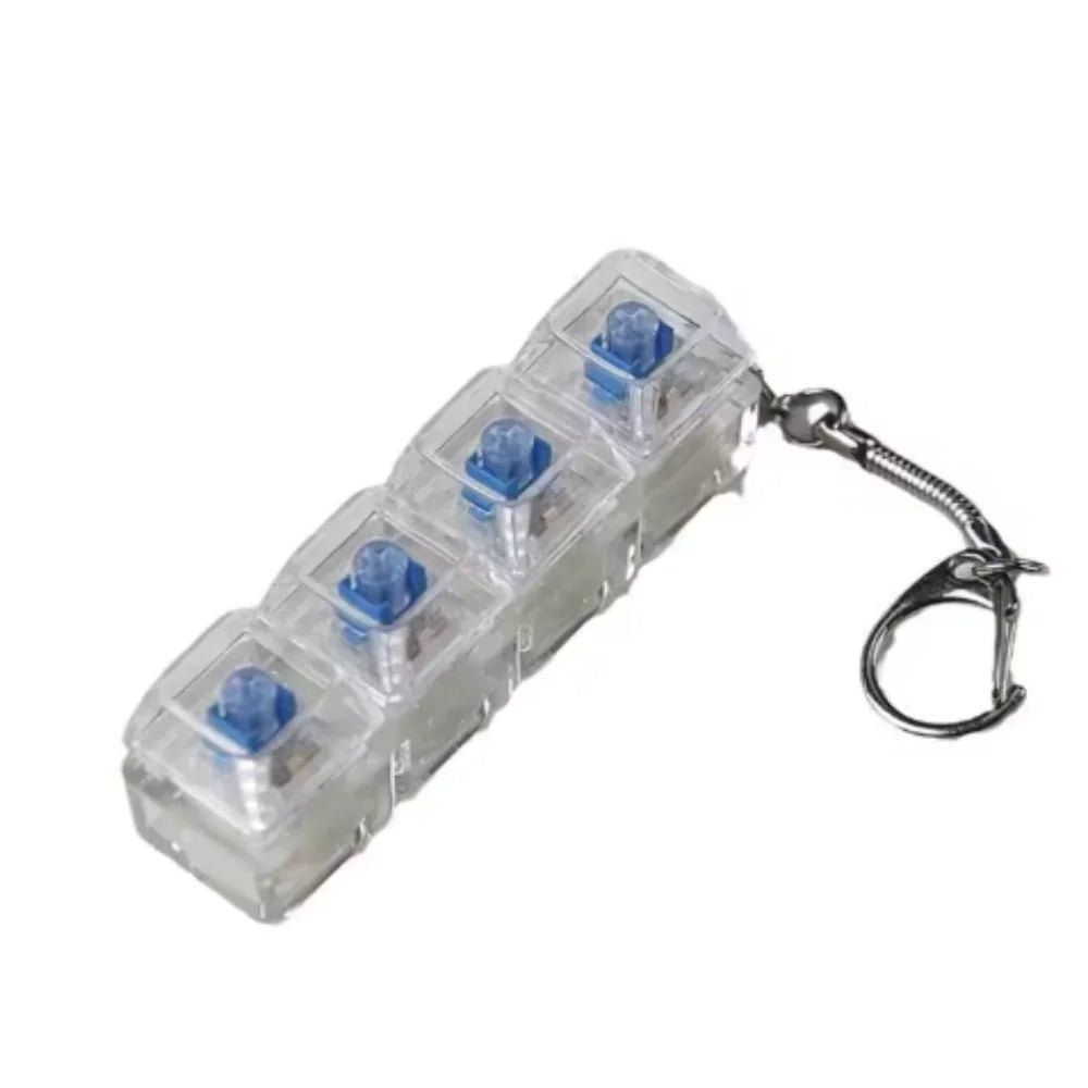 Brehn | Mechanischer Würfel Click Fidget Schlüsselanhänger