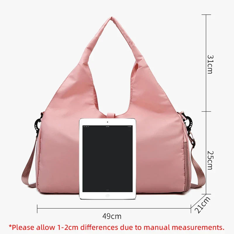 Damen-Sporthandtasche mit Schuhfach