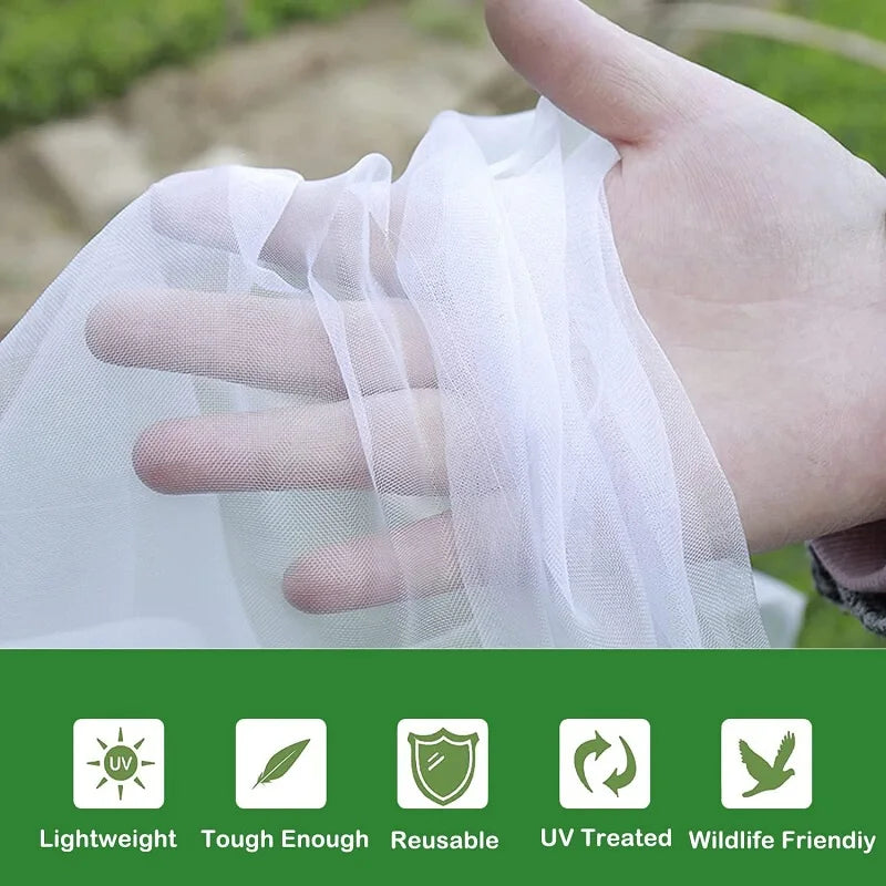Brehn | Naturaviso Gartennetz Insektenschutz | UV-beständig & Reißfest | Pflanzenschutznetz gegen Schädlinge & Vögel