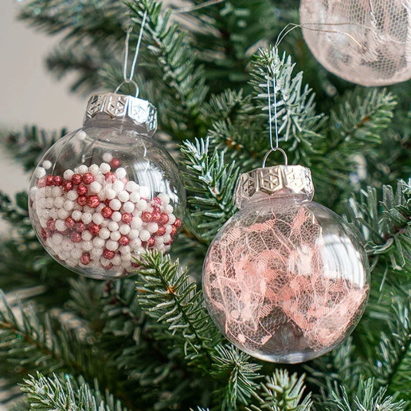 Transparent Hohlball Weihnachtsbaumdeko | Brehn