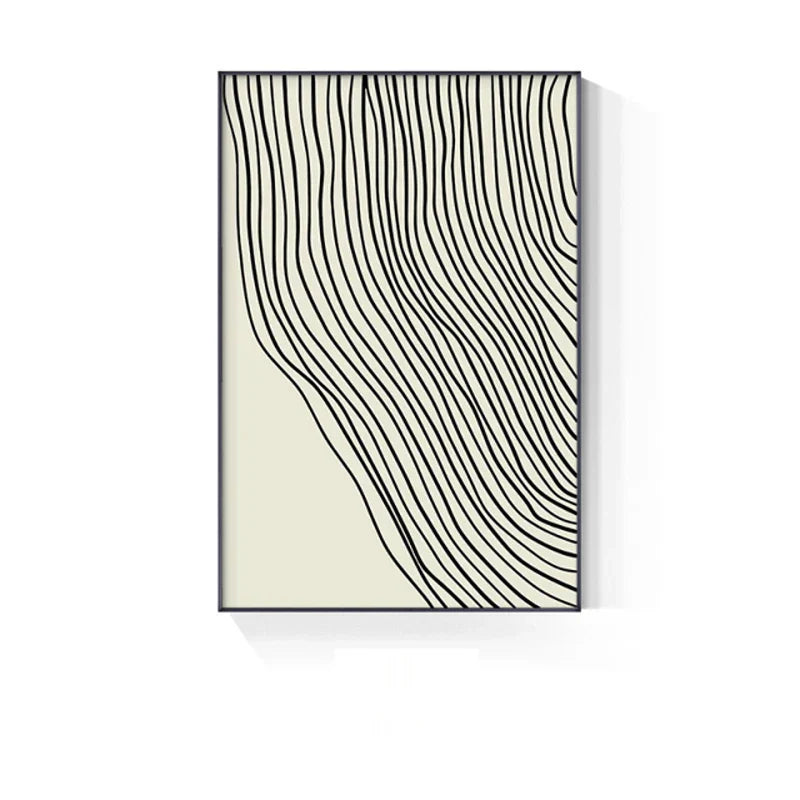 Abstract Grünes Geometrisches Linienkunst Wandkunst Fine Art Leinwanddrucke Bilder Für Modernes Apartment Wohnzimmer Home Office Kunst Dekor | Brehn