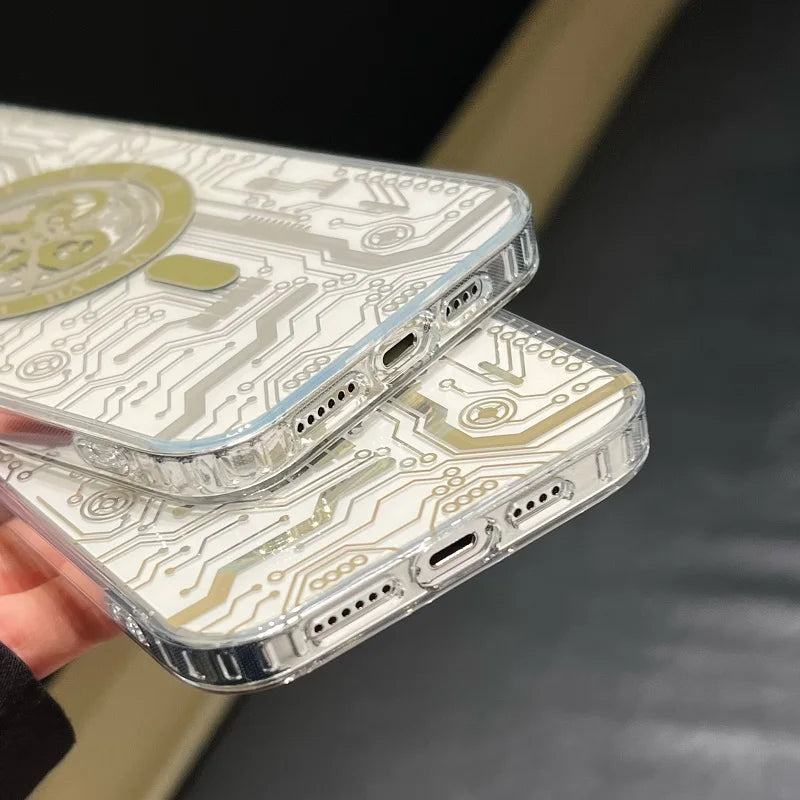 Brehn | Maschinenuhr Magsafe iPhone Hülle