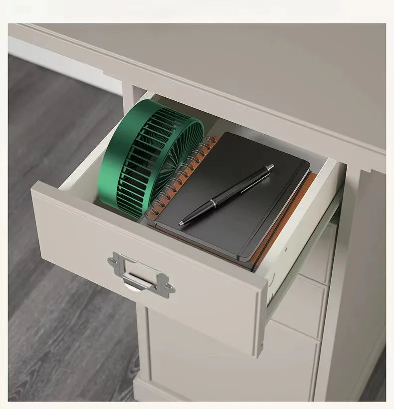 Tragbarer 6-Zoll Standventilator | Zusammenklappbarer Teleskopboden/USB | Wiederaufladbarer Akku | 3 Geschwindigkeiten, super leise, höhenverstellbar | Brehn