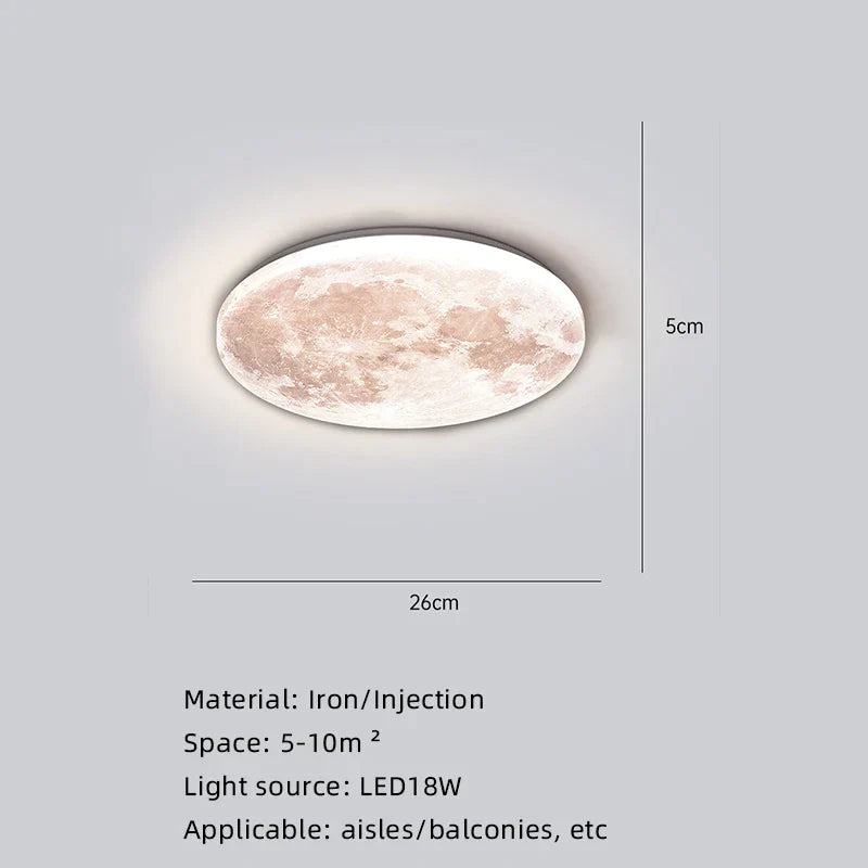Mondoberfläche Künstlerische Moderne Deckenlampe | Brehn