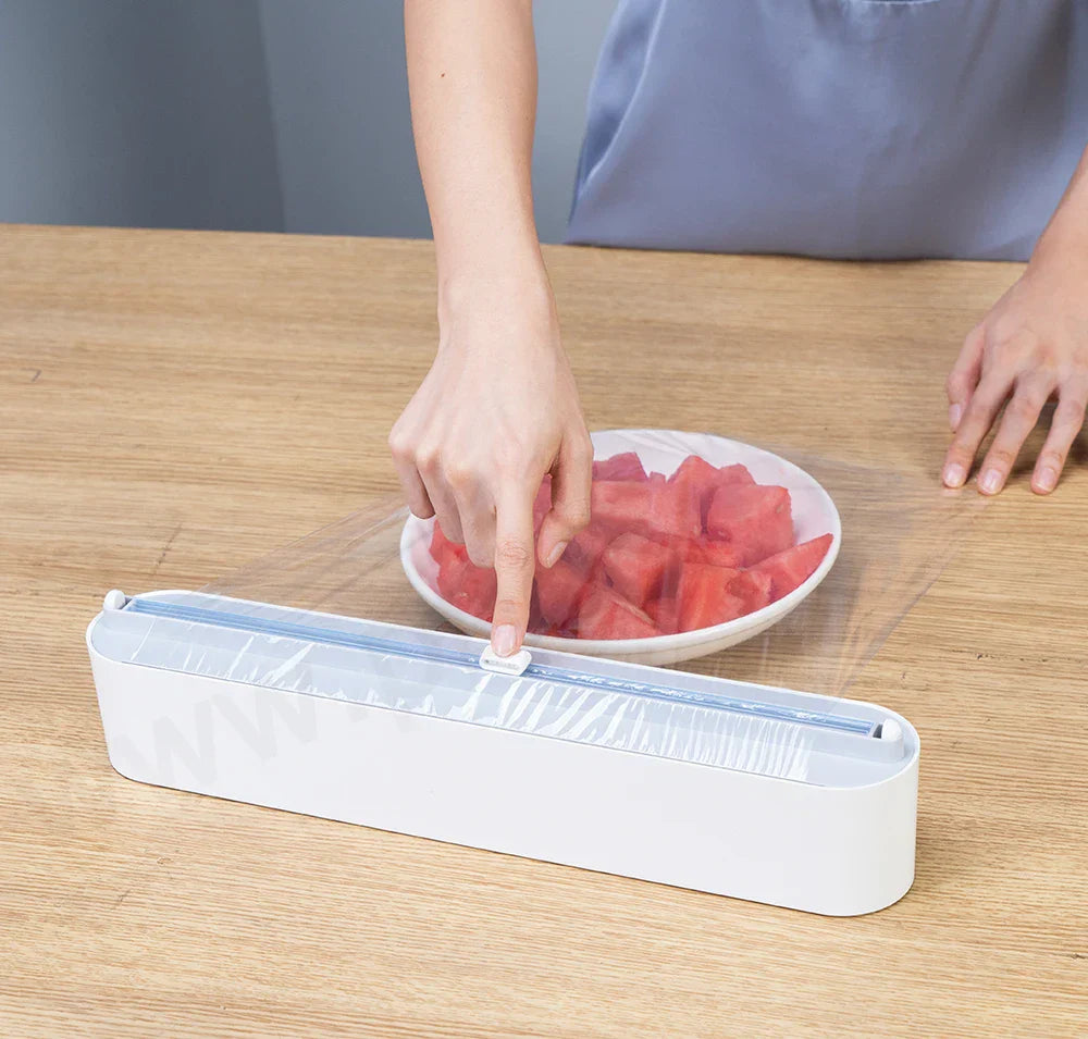 Brehn | Küchen Folien Cutter Aufbewahrungsspender Box