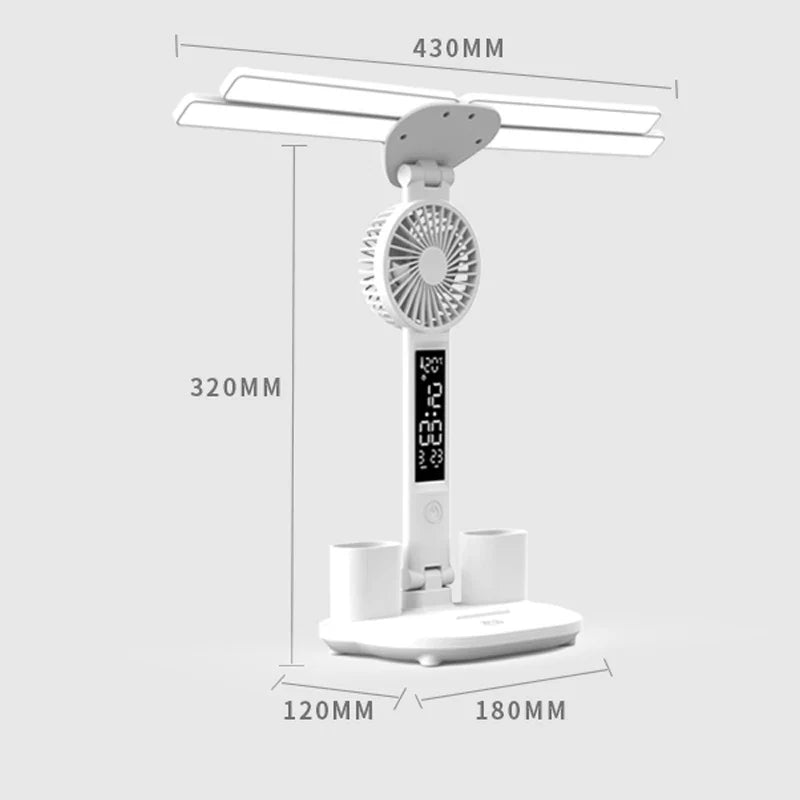 Multifunktionale 3 in 1 Schreibtisch LED Lampe | Brehn