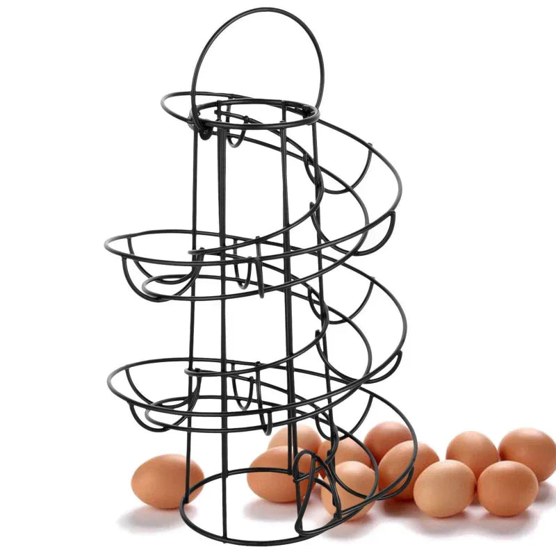 Brehn | Spiral Rolling Egg Dispenser Rack