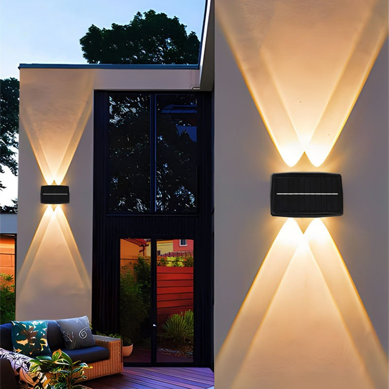 EcoLight - Nachhaltige Solar-LED-Außenwandleuchte für effiziente Beleuchtung | Brehn