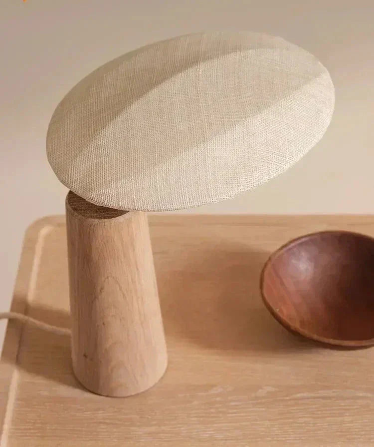 Brehn | Designerlampe mit natürlichem Holz