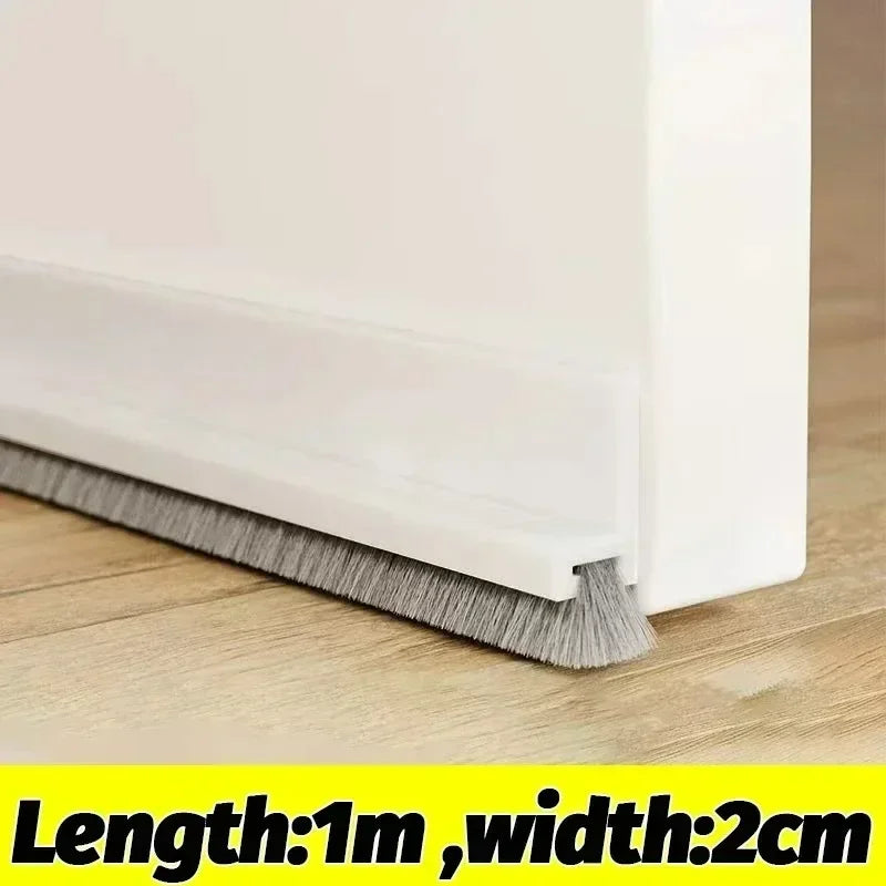 Brehn | Türdichtung FlexGuard | Hitzebeständig & Abriebfest | Für Türen & Fenster | In 4 Farben