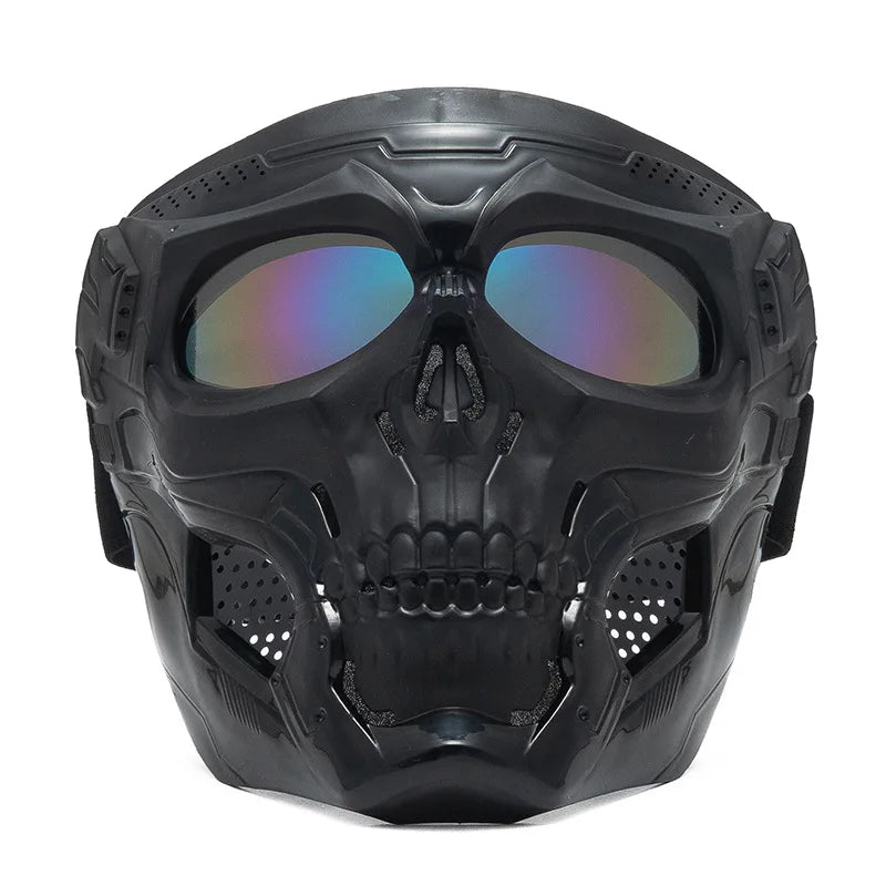 Brehn | Skull Horror Off-Road Motorradmaske