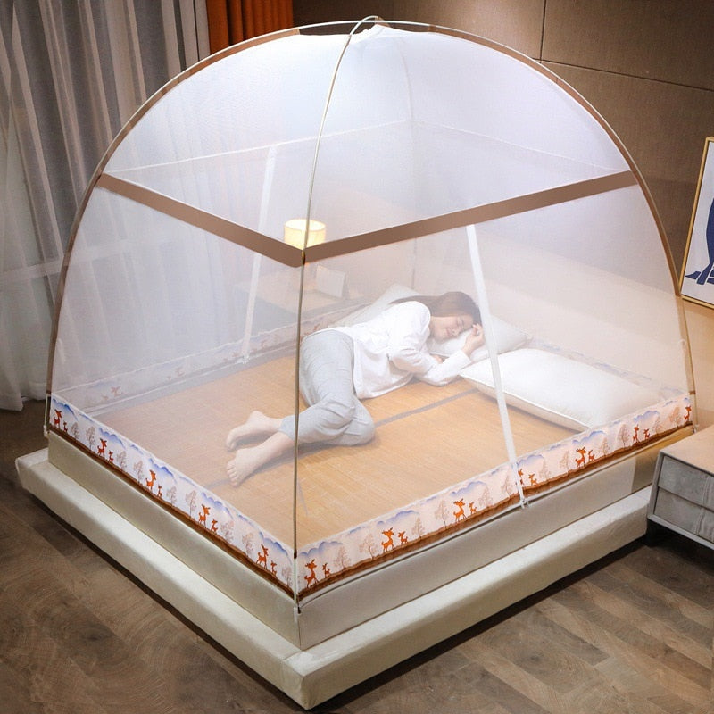 Faltbares Moskitonetz für das Bett | Brehn