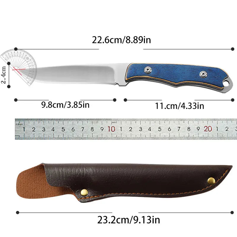 Brehn | Edelstahl Langlebig Holzgriff Messer