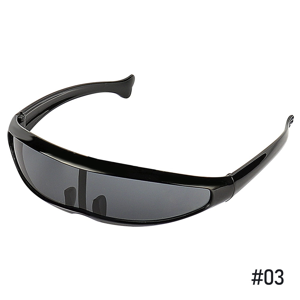 VIvolux | Futuristische Cyborg Cosplay Sonnenbrille