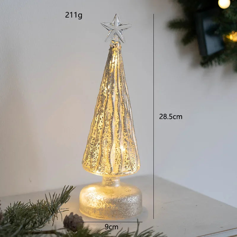 Brehn | Weihnachtszeit LED Frosted Glass Baumlampe