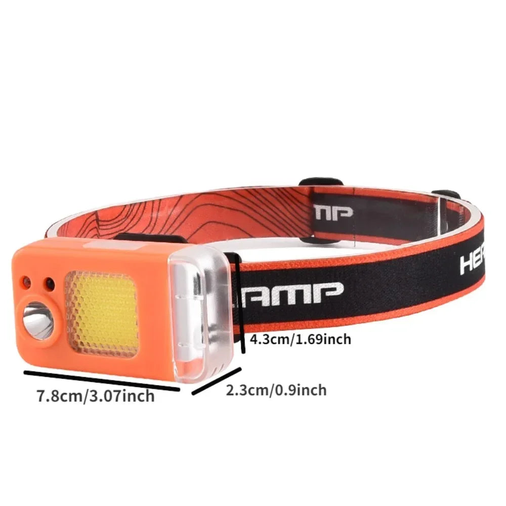 Brehn | 2in1 Dual Arc Elektrischer Feuerzeug Stirnlampe