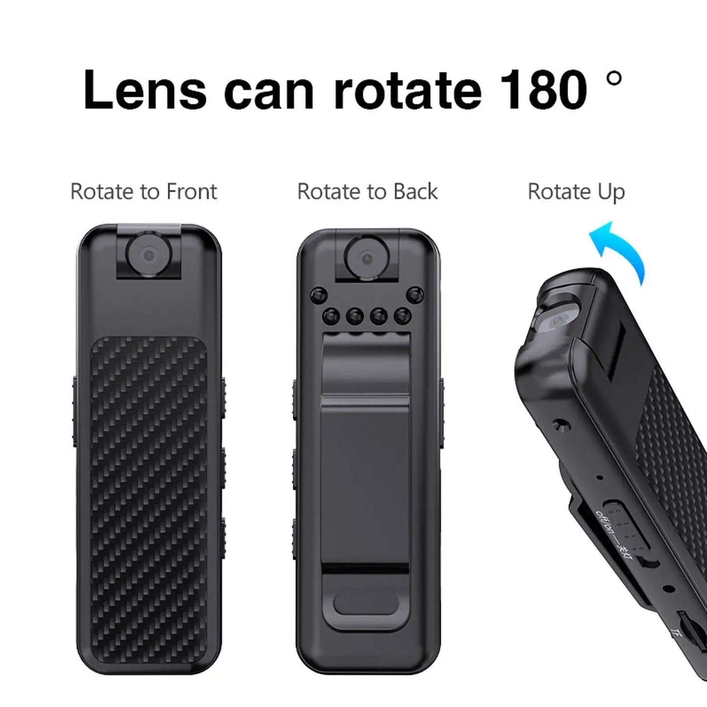 Pocket Spy Mini Clip-On Video Recorder Kamera