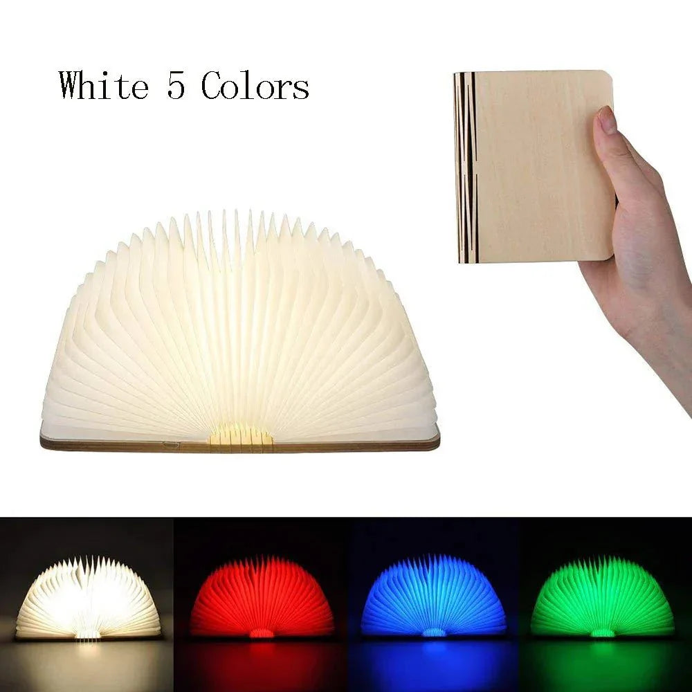 Brehn | BookGlow - Faltbare LED-Lampe - Tragbar und wiederaufladbar - Erhellen Sie Ihre Nächte!