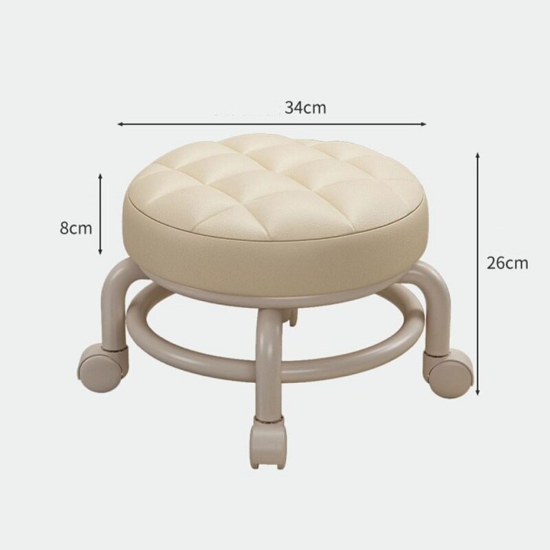 RollEase Mini Rolling Eleganter Niedriger Hocker | Brehn