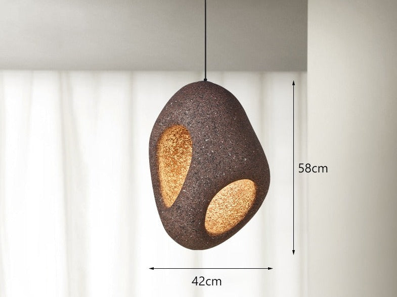 Brehn | Moderne kreative LED-Pendelleuchte Wabi Sabi