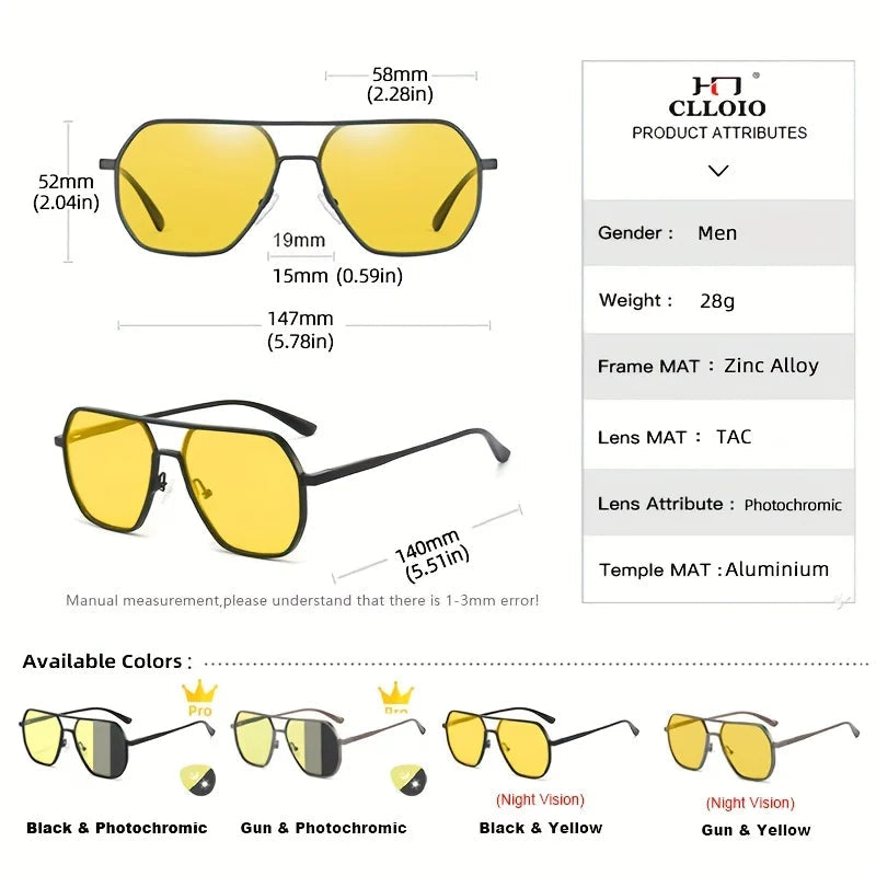 Unisex Sonnenbrille mit photochromen Gläsern | Brehn