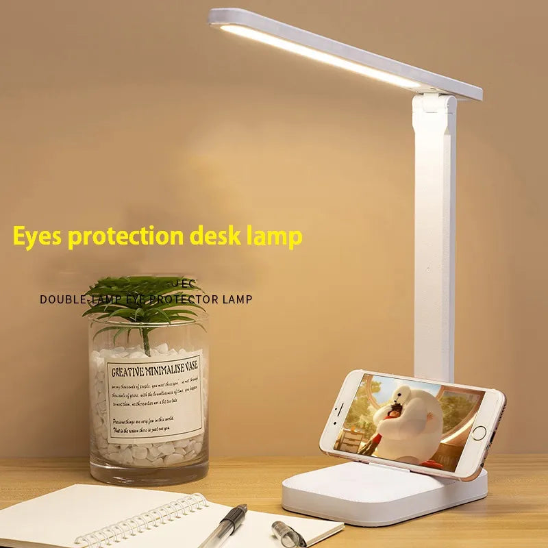 BowLift | LED Table Lamp | Rechargeable 6000mAh | Stepless dimmable | Foldable Desk Lamp with Touch