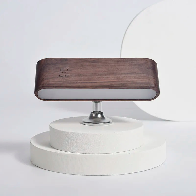 VIvolux | Drehbare magnetische Holz-wiederaufladbare LED-Nachtlampe